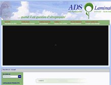 Tablet Screenshot of adslaminaire.com